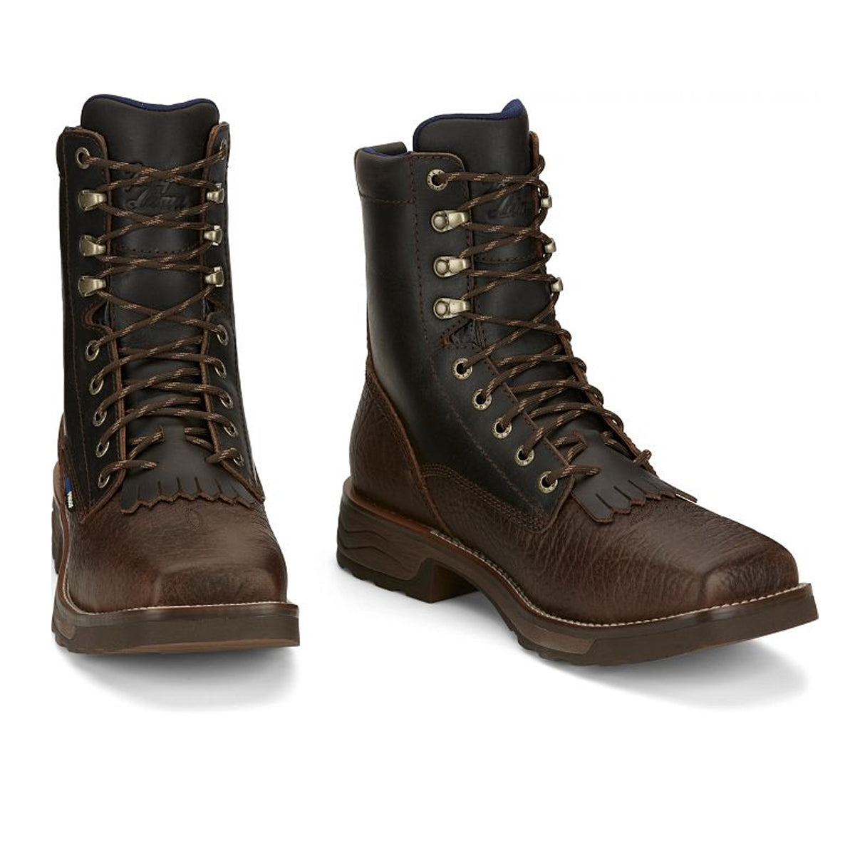 Tony Lamas Men's Footwear Work High Range 8" Waterproof Comp Toe Color Pecan image 0