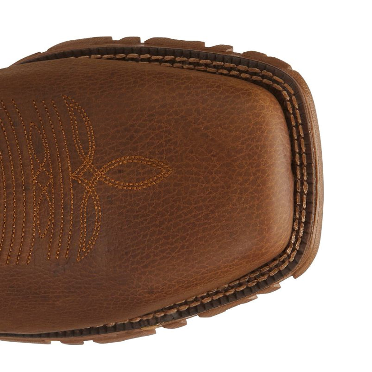 Tony Lamas Men's Footwear Work Roustabout 11" Steel Toe Waterproof Work Boot Color Tan Gaucho image 3