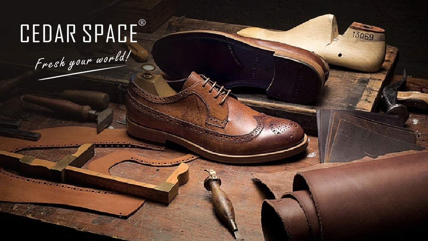 Cedar Space Cedar Shoe Trees for Men — 2-Pack