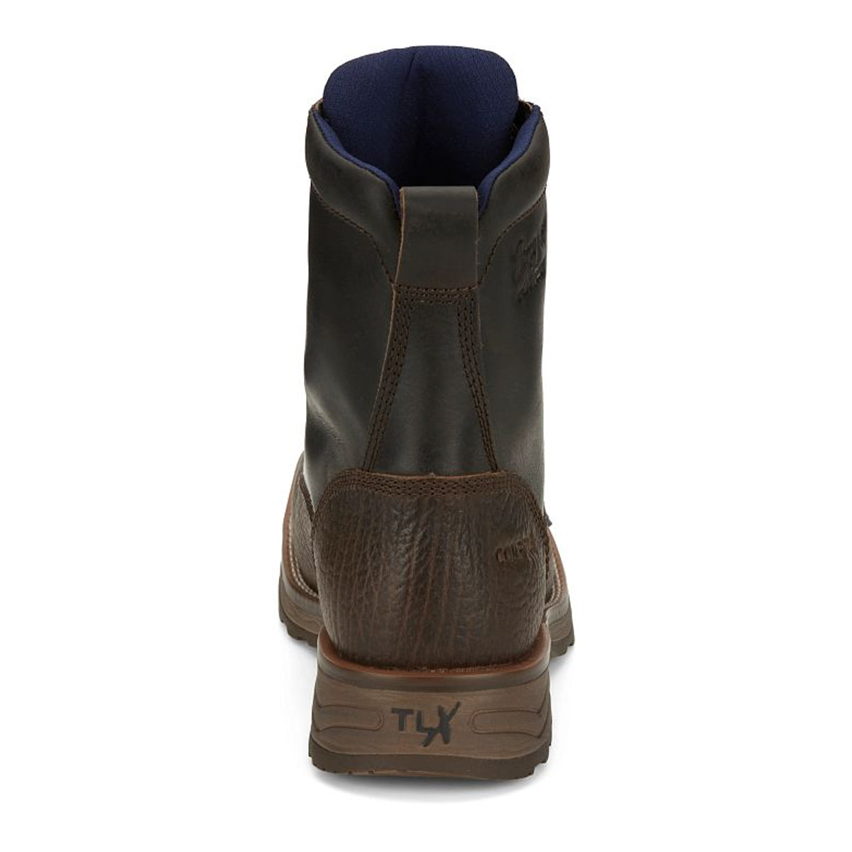 Tony Lamas Men's Footwear Work High Range 8" Waterproof Comp Toe Color Pecan image 3