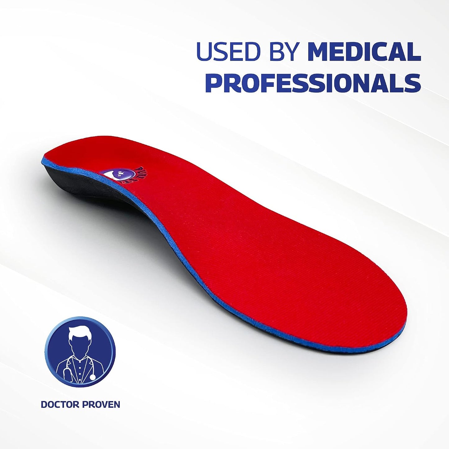 Pure Stride Professional Full Length Orthotics — Men's 8–8.5 / Women's 10–10.5