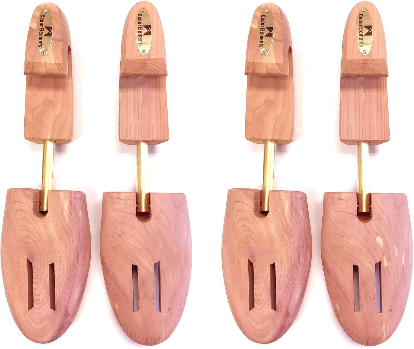 Cedar Elements Cedar Shoe Trees — 2-Pack Aromatic Wood Shapers