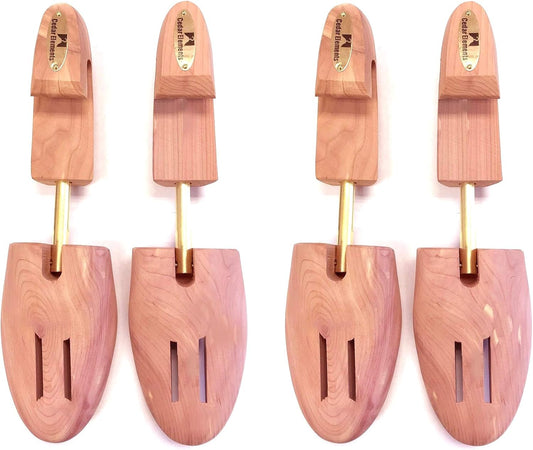 Cedar Elements Cedar Shoe Trees — 2-Pack Aromatic Wood Shapers