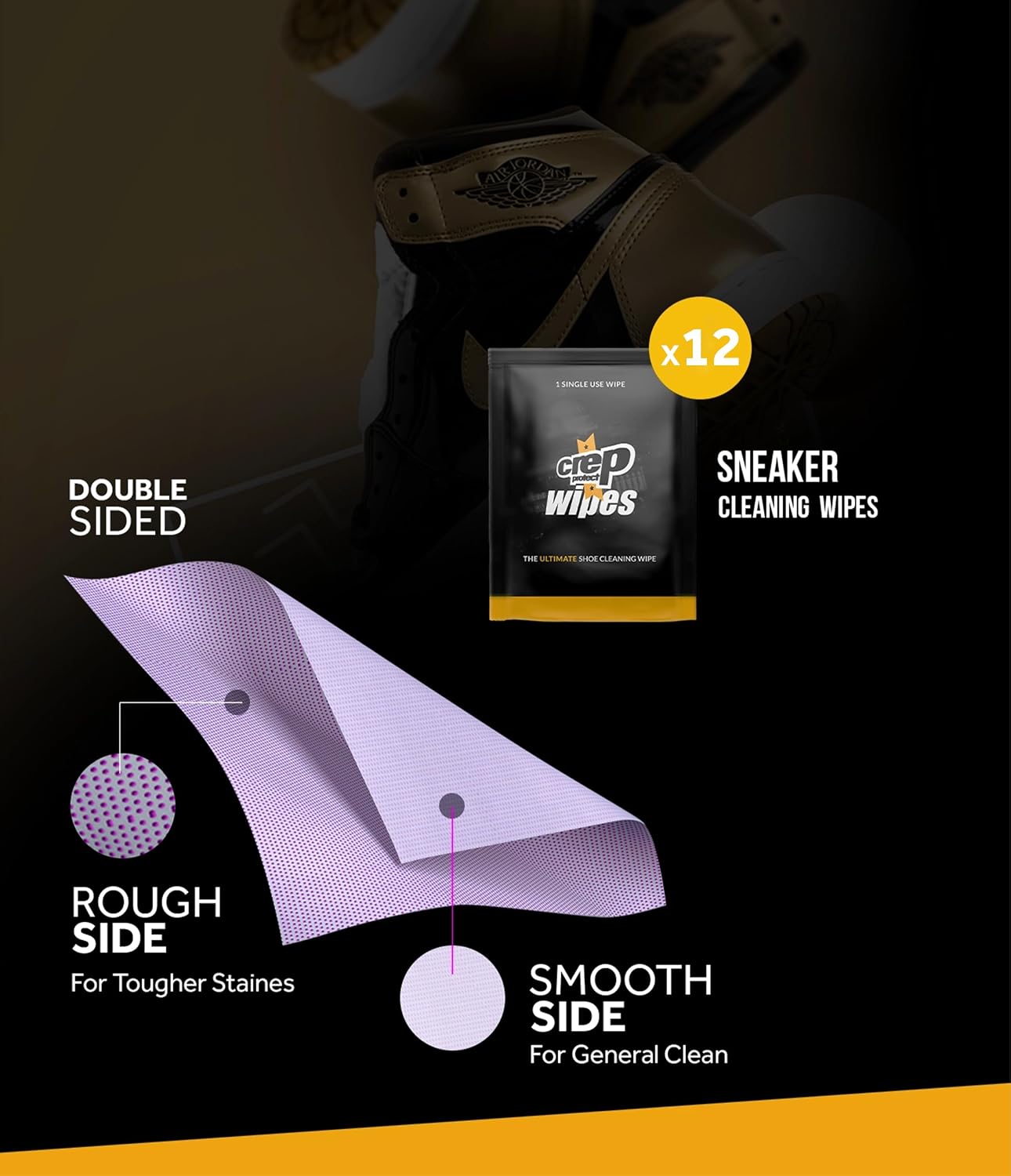 Crep Protect Ultimate Shoe Care Gift Set — Protector, Cleaner, Wipes, Brush & Cloth