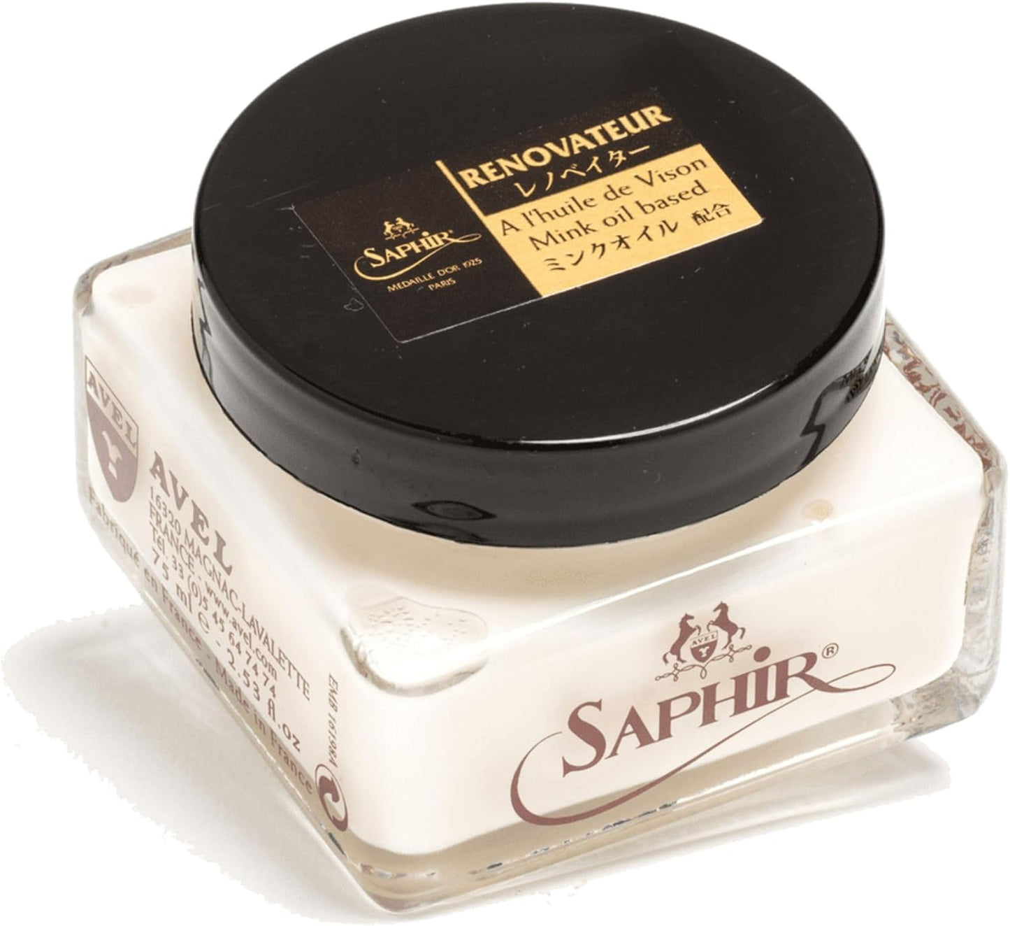 Saphir Médaille d'Or Renovateur — Leather Cleaner & Conditioner (75ml)