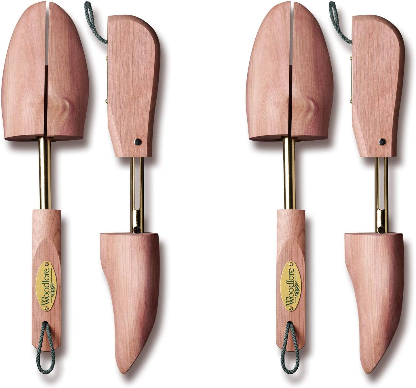 Woodlore Cedar Shoe Trees 2-Pack — Made in USA (Allen Edmonds)