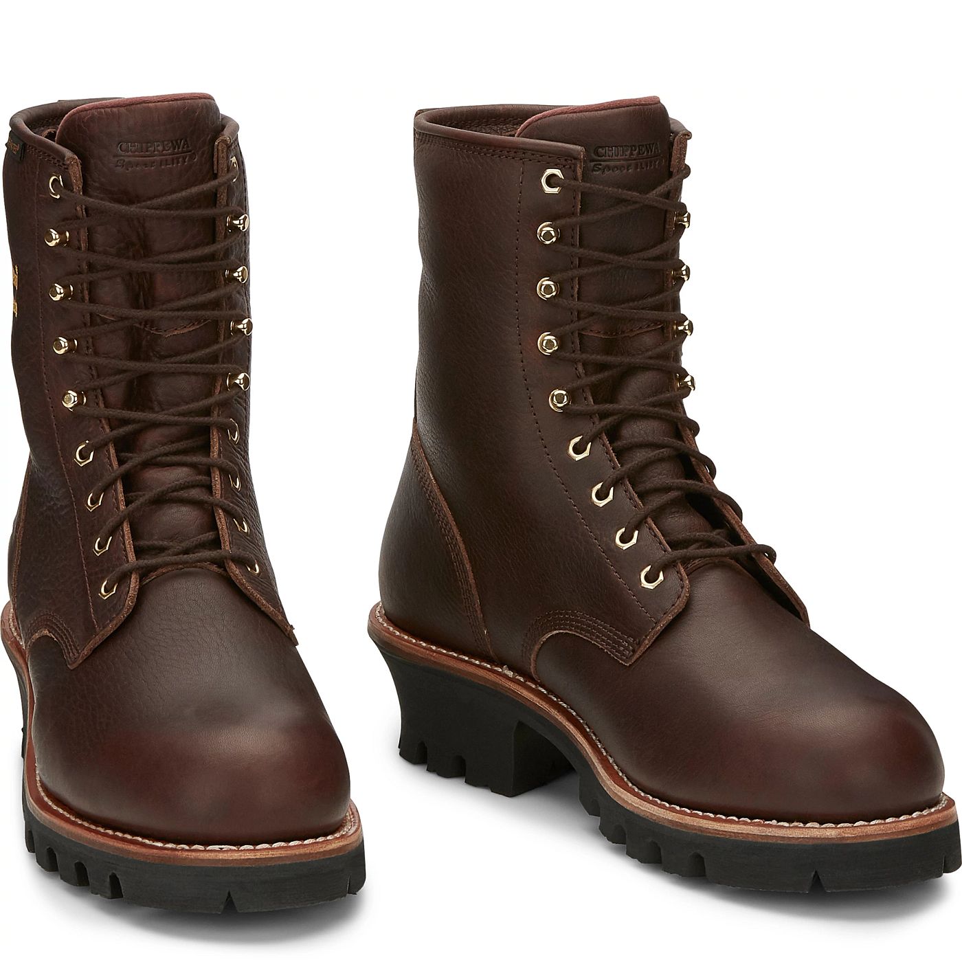 Chippewa Women's Paladin 8" Waterproof Insulated Steel Toe - Briar Brown (73060) - Front View