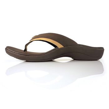 Fusion Men's Orthotic Sandals, Brown image 1