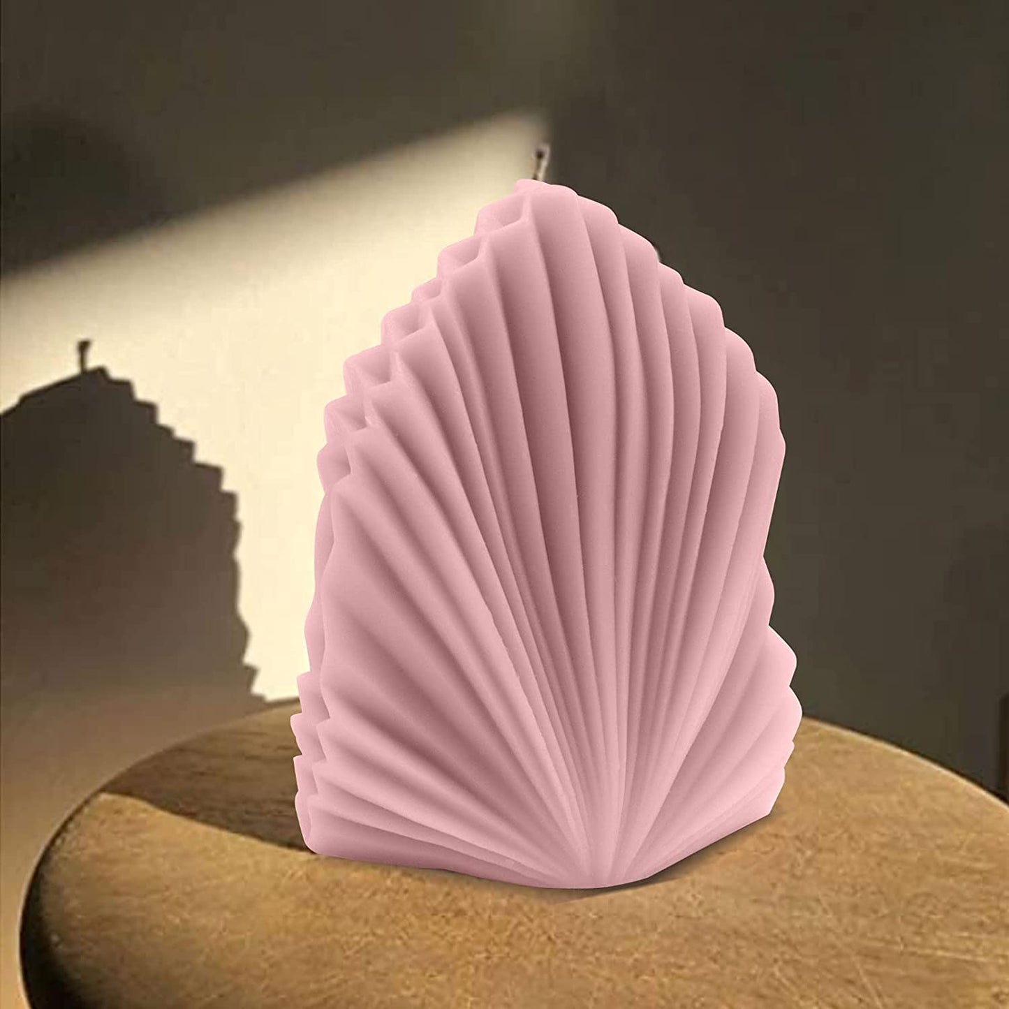 3D Coral Shell Candle Mold Silicone DIY Aromatherapy Mould for Handmade Plaster Craft Soap Making Home Decorating Ornaments image 6