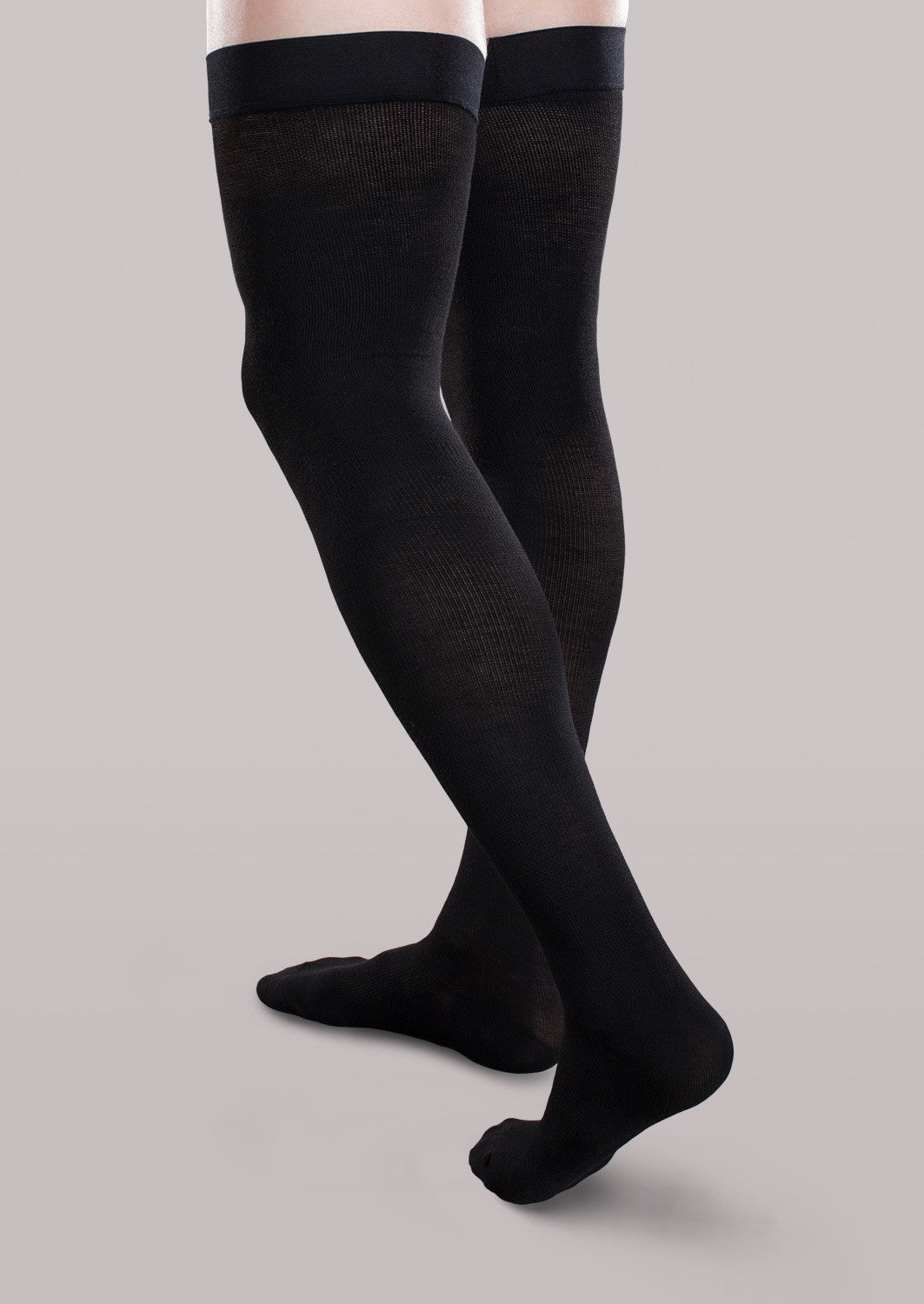 Moderate Support Thigh High Socks image 1