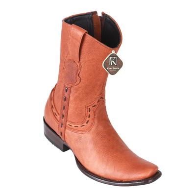 MEN'S KING EXOTIC LEATHER BOOTS DUBAI TOE HANDCRAFTED HONEY (479B2751) image 0