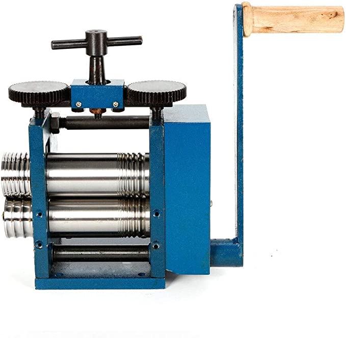 3" Jewelry Rolling Mill Machine Manual Combination Rolling Mill Machine Jewelry Press Tool Flat Rolling Mill image 1