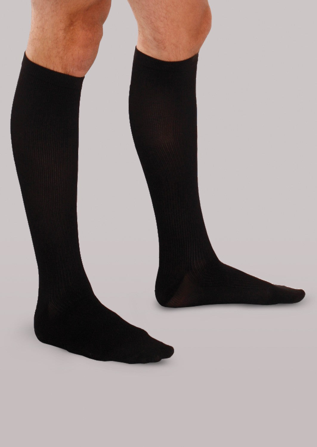 Men's Light Support Ribbed Dress Socks image 0