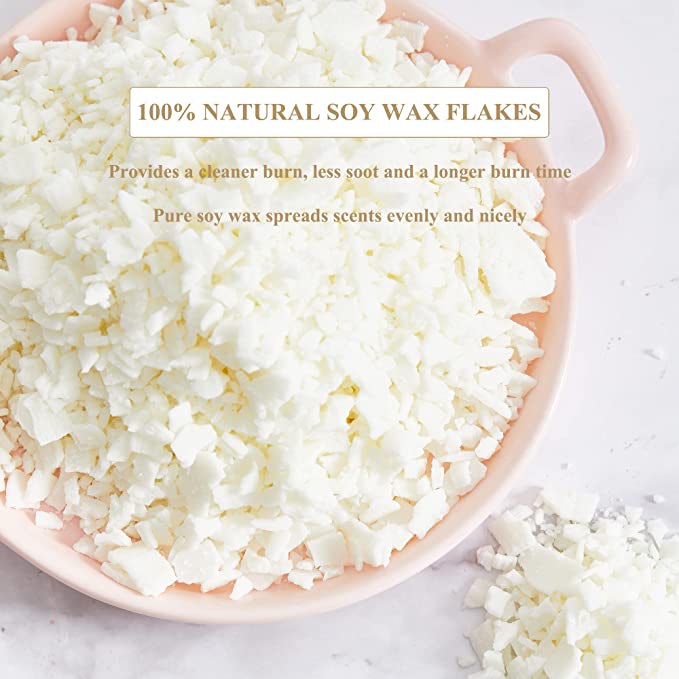 olorvela Soy Candle Making Kit for Adults with Soy Wax Flakes &amp; Candle Wax Melting Pot, Candle Making Supplies with Instructions image 4