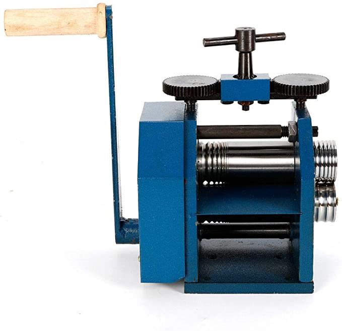 3" Jewelry Rolling Mill Machine Manual Combination Rolling Mill Machine Jewelry Press Tool Flat Rolling Mill image 2