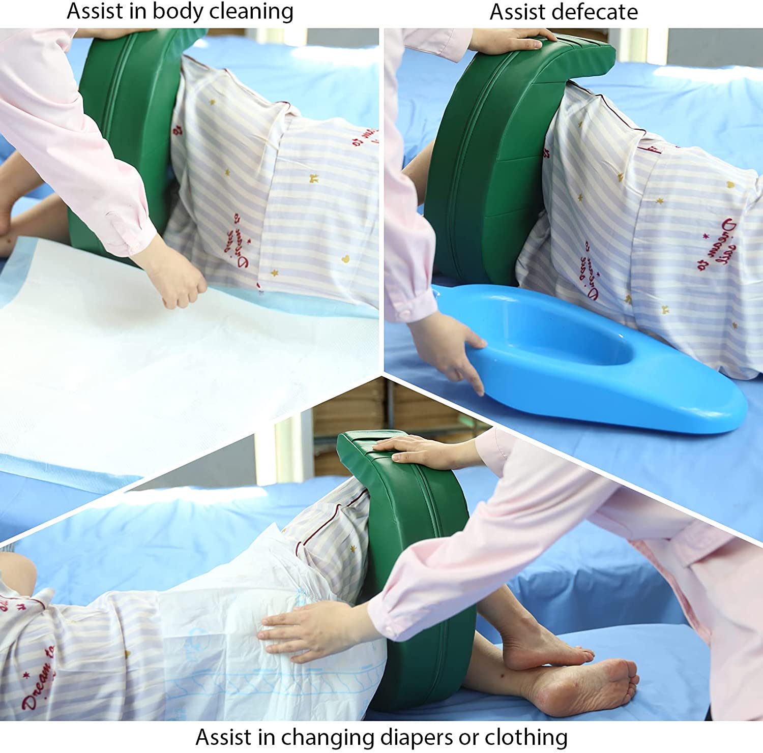 BelfCare Patient Turning Device – Elderly Assistance Products for Disabled Patients Transfer – Waterproof PU Leather Lift Assist for Elderly Pillow image 2