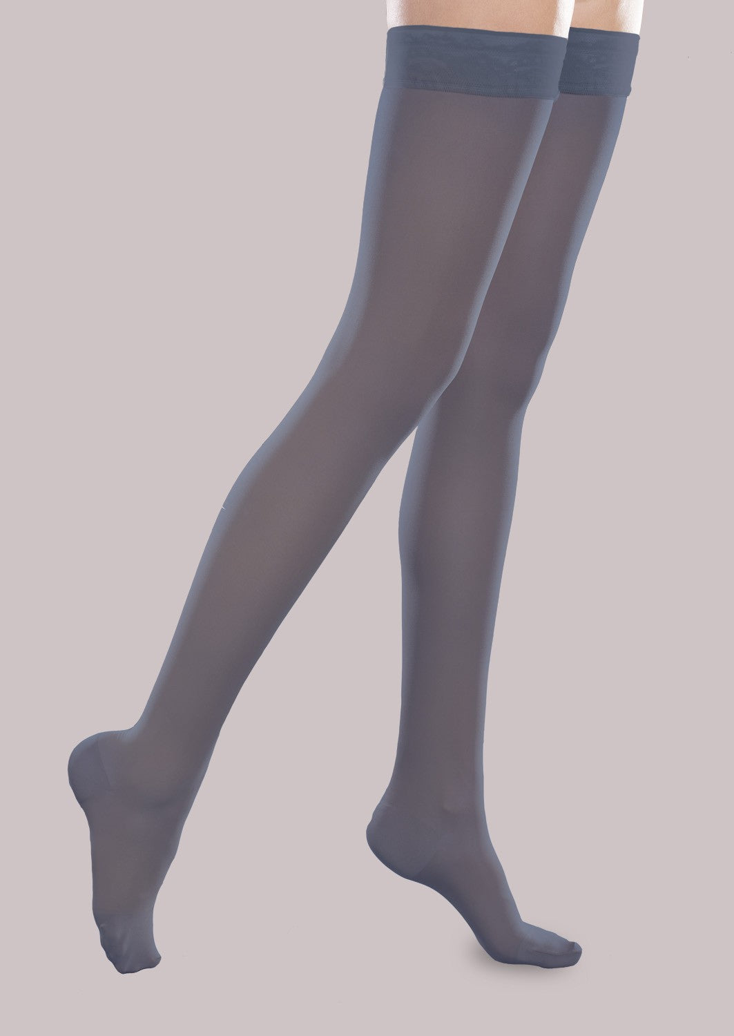 Sheer Ease Women's Moderate Support Thigh High (20-30 mmHg) image 1