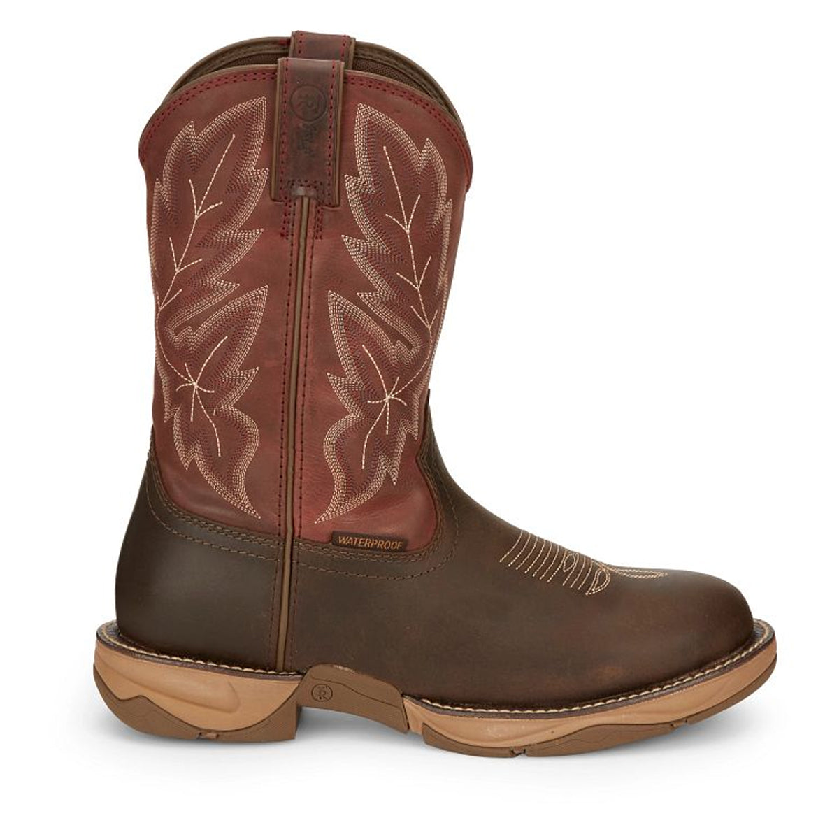 Tony Lamas Boots Men's Footwear Work Mankato 11" Wide Round Toe Waterproof Work Boot Color Estresso image 2