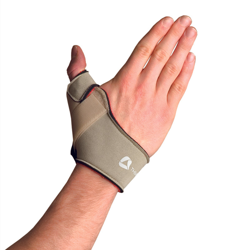 Thermoskin Flexible Thumb Splint, Left, Beige, 8*263 image 0