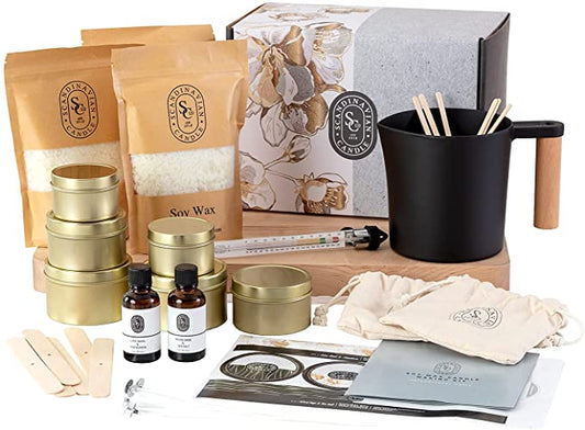 Luxury Candle Making Kit - Complete Supplies to Create 6 Premium Scented Soy Candles image 0