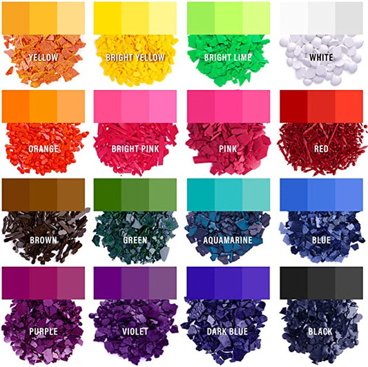 Candle Dyes - Wax Dyes for Candle Making - Color Chips for Candle Making - Wax Dye Flakes - Candle Wax Color Chips - Soy Candle Color Dyes image 0