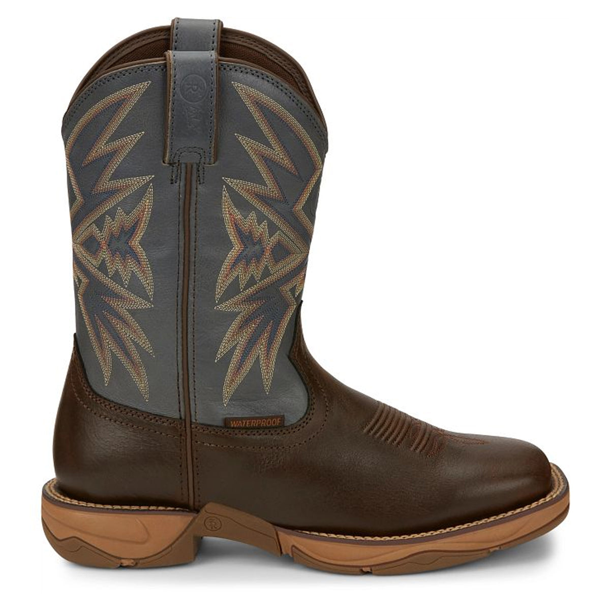 Tony Lamas Boots Men's  Footwear Work Bartlett 11" Waterproof Work Boot Color Coffee image 2