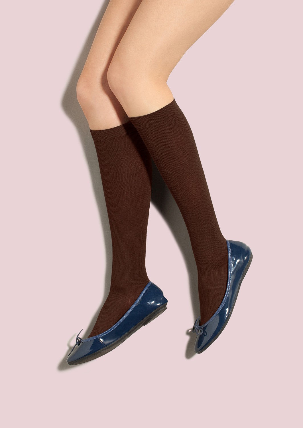 Discontinued Colors! Light Support Maternity Trouser Socks - Ribbed image 2