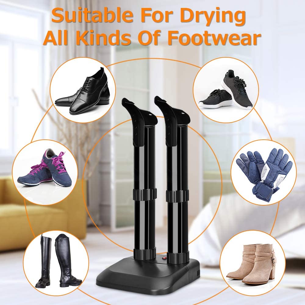 Air Choice Boot Dryer - Electric Shoe Dryer and Warmer with One-Button Control, Overheat Protection, Fast Heating and Drying, Perfect for Shoes, Boots, Gloves and Socks image 2