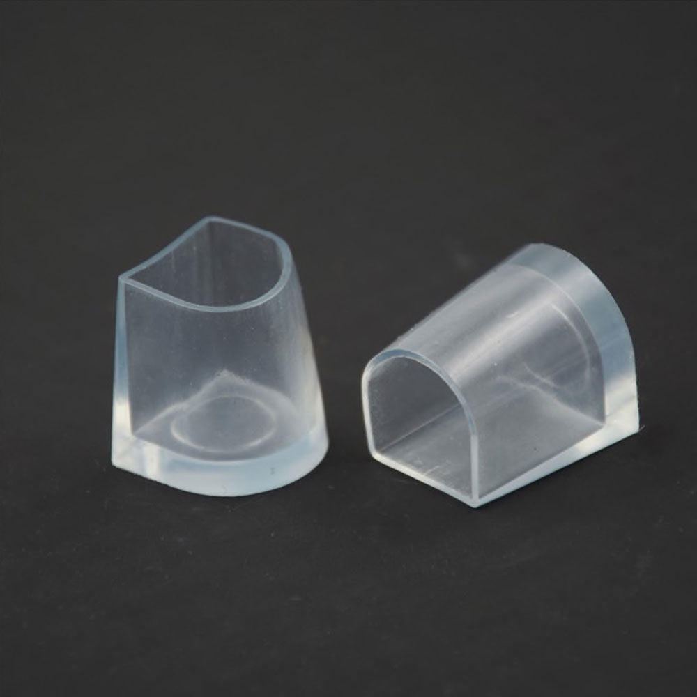 2 pcs High Heel Protectors Latin Stiletto Dancing Covers Heel Stoppers Antislip Silicone High Heeler for Wedding Shoes 3 Sizes image 1