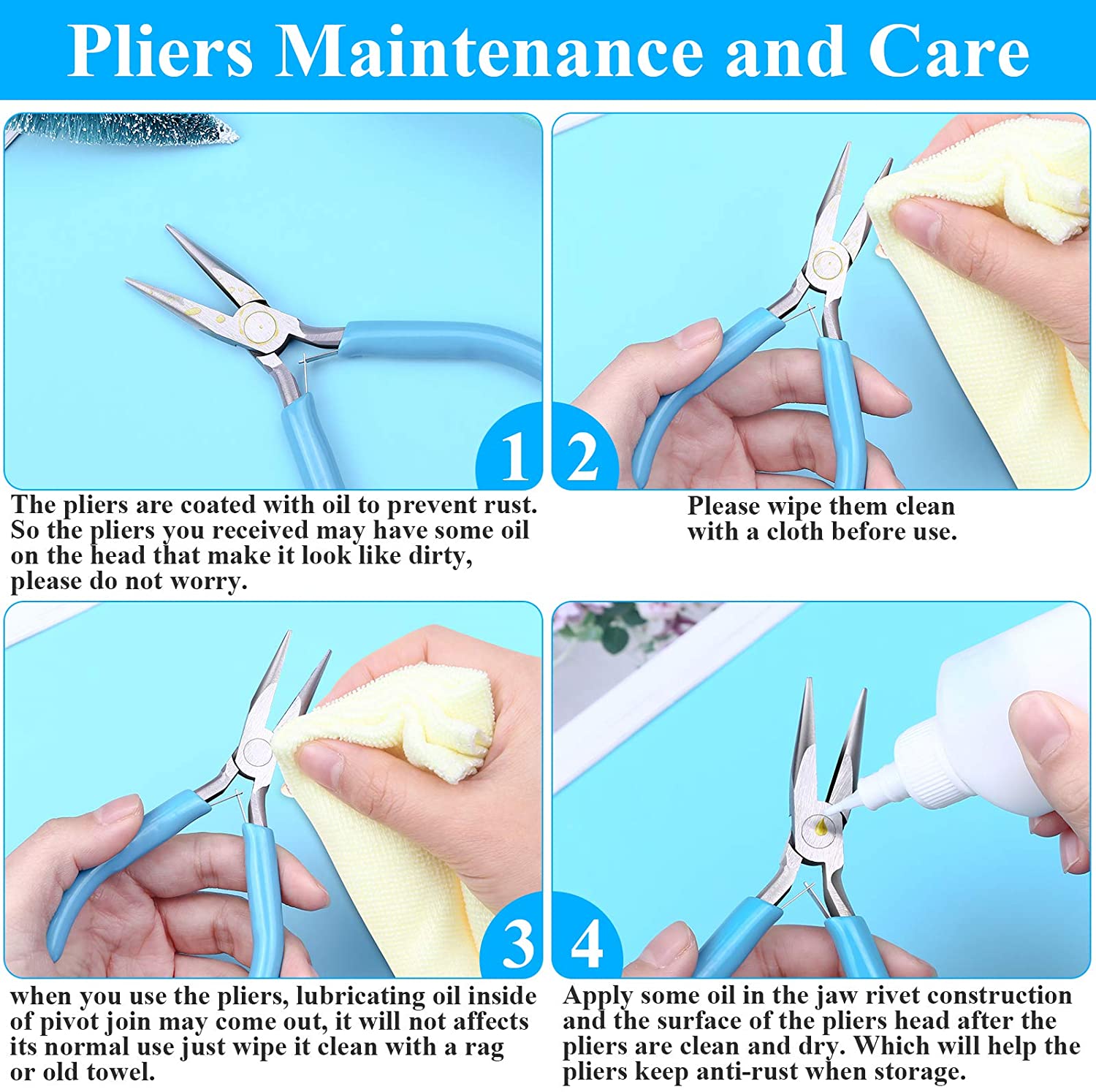 Jewelry Making Supplies, Shynek 1597pcs Jewelry Kit with Jewelry Pliers Tools Jewelry Wire and Jewelry Accessories for Earrings, Necklaces, Bracelets Jewelry Making and Repair image 4