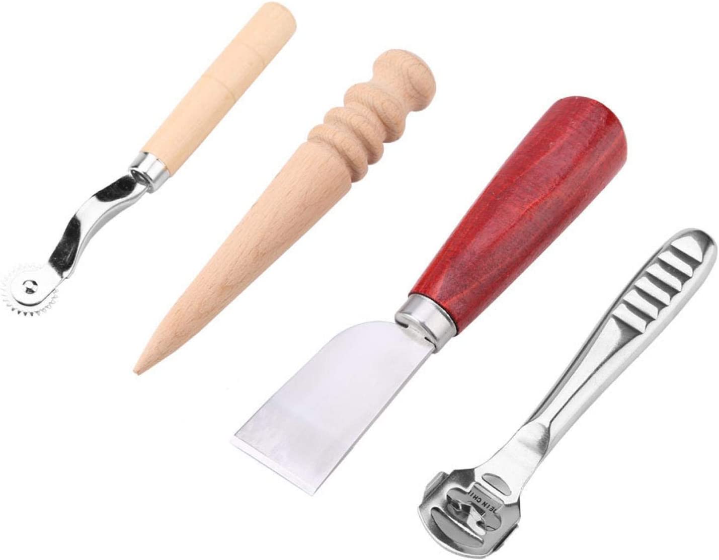 Fockety Leather Tool Kit, Professional Leather Tool Set, Sewing Leather Works Supplies Beginner Tool Set for Leather Canvas Cloth image 1