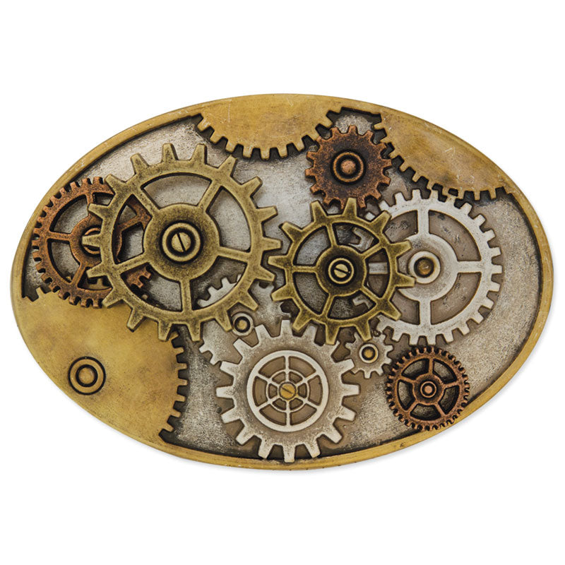 Tandy Leather Multi Gear Buckle 1-3/4" (44.4mm) #1799-00 image 0