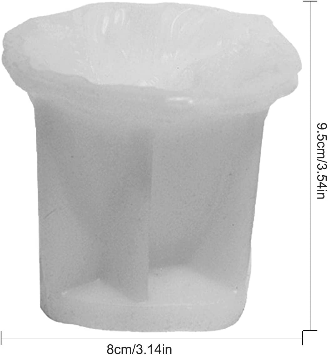 Uwariloy 3D Silicone Witch Mould, Creative Four Hand Witch Candle Molds Halloween Witch Sculpture Casting Mold Handmade Resin Mould Aroma Wax Making Mold for DIY Crafts Soap Cake Candle Making image 3