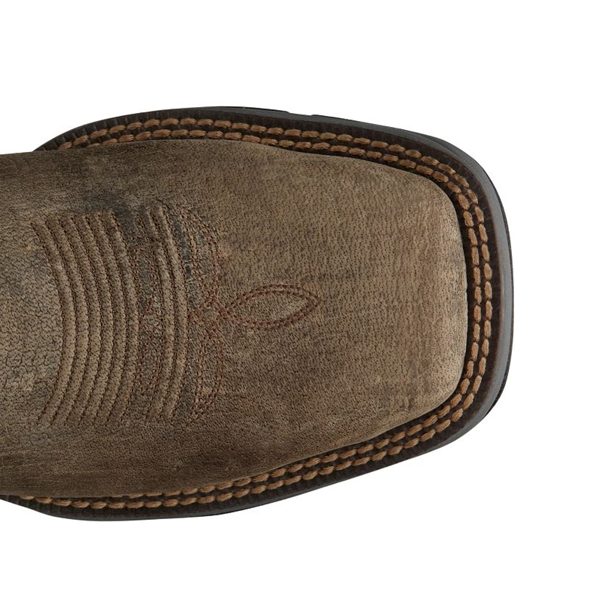 Tony Lamas Men's Footwear Work Bartlett 11" Pull-On Steel Toe Work Boot Color Stone image 3