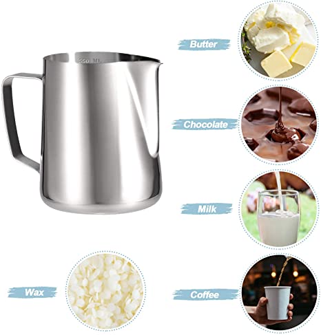 TEPENAR Candle Making Kit Supplies – Beewax Candle Craft Tools Including Heat-Proof Container, 8 Candle Jars, Clips, Spoon, Stickers, Wicks and Beeswax image 3