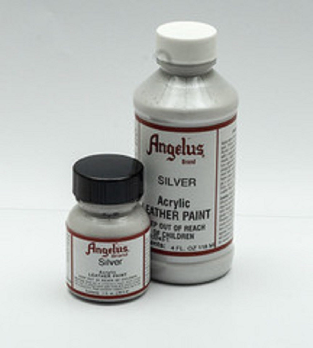 Angelus Acrylic Paints 4 Oz All Color # Other colors - Silver image