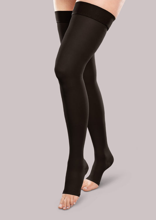 Unisex Moderate Support Open-Toe Thigh High image 0