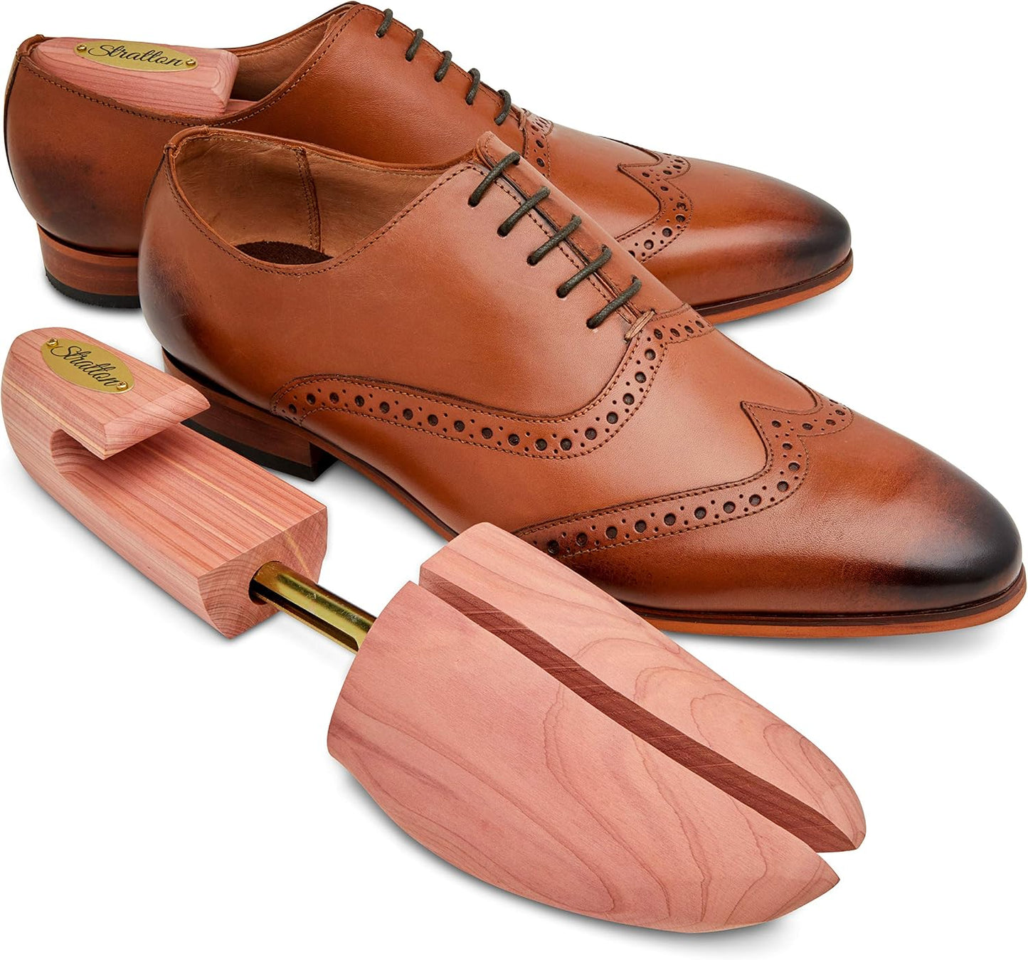 Stratton Adjustable Cedar Shoe Trees 2-Pack — USA Cedar