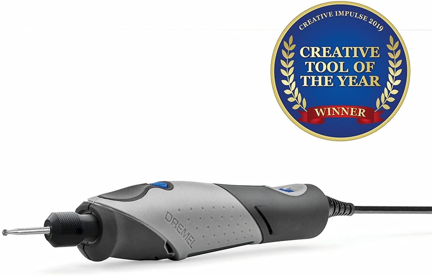 Dremel 2050-15 Stylo+ Versatile Craft Rotary Tool, Wood Carving Detail Tool, Perfect for Glass Etching, Leather Burnishing, Jewelry Making, Polishing, Woodworking and More Craft Projects , Gray image 1