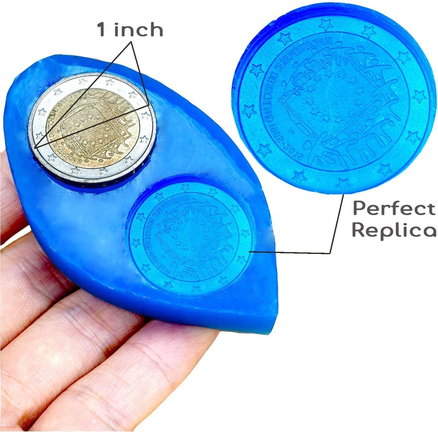 BBDINO Silicone Mold Making Kit, Mold Making Silicone Rubber 30A, Platinum Silicone Mold Making Rubber 160 Oz /10 Lbs, 1:1 by Volume, Self-Degassing Ideal for Casting Resins Molds &amp; Silicone Molds image 7