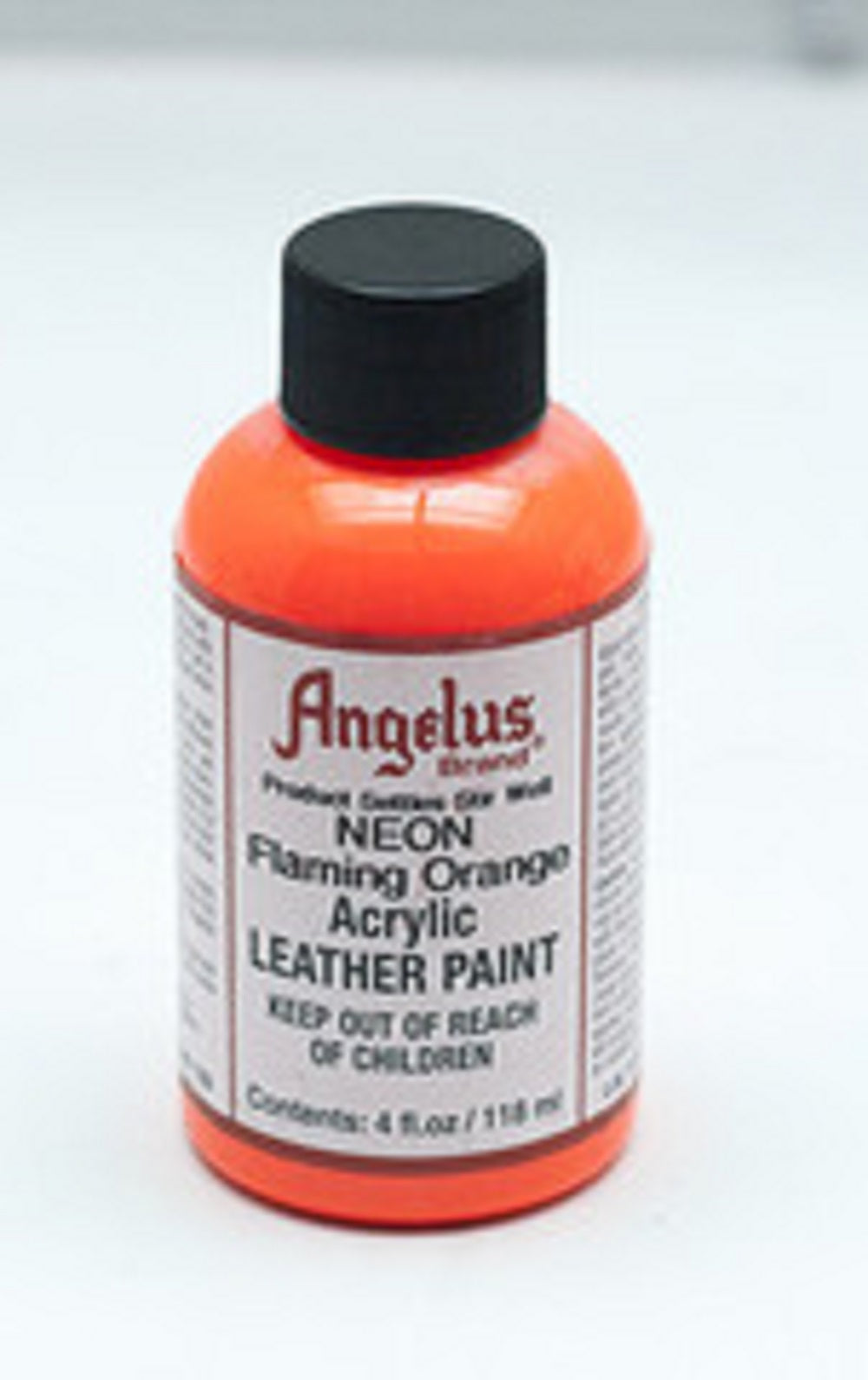 Angelus Acrylic Paints Neon 1 Oz All Color - Flaming Orange image