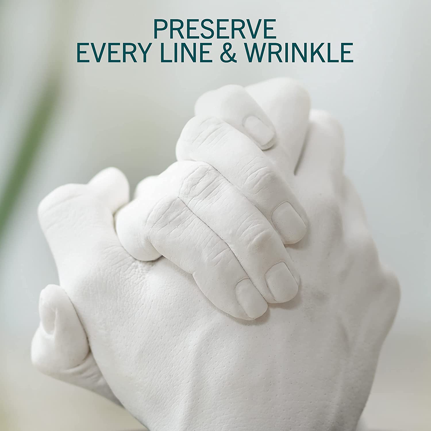 HomeBuddy Hand Casting Kit - Keepsake Hands Mold Kit with Powder Mixing Bucket, Plaster Mold, Alginate Molding Powder, Mothers Day Gifts, Unique Gift for Couples - Test Kit Included image 6