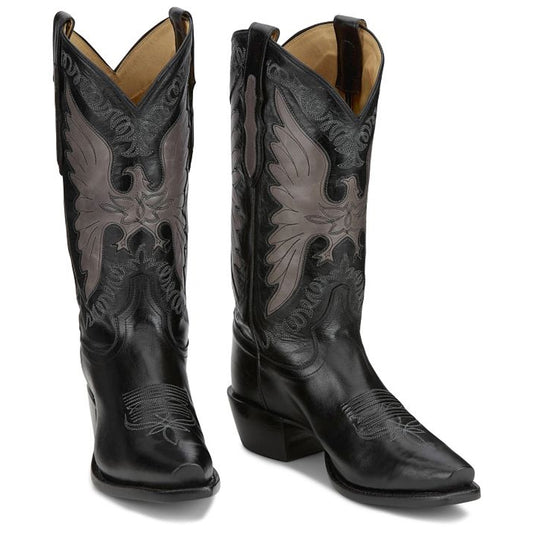Tony Lamas Boots Men's Western  Aquino 13" Western Color Obsidian image 0