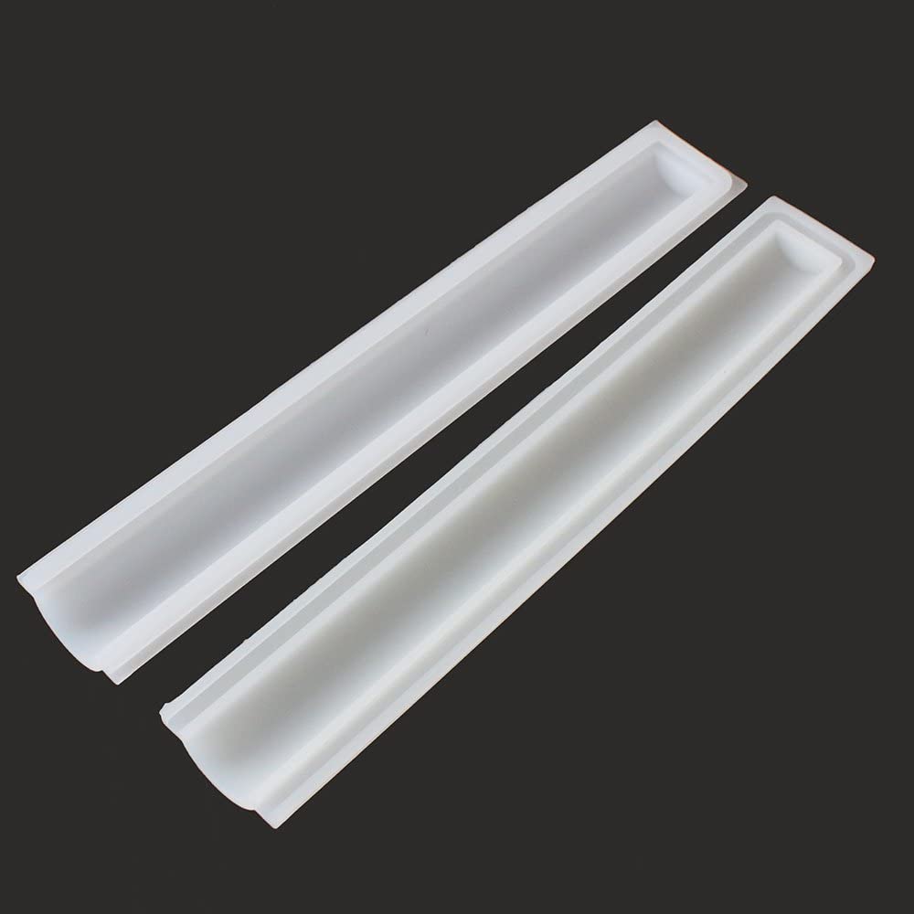 X-Haibei Round Tube Column Silicone Soap Candle Mold Embed Soap Making Supplies Dia. 1inch image 1