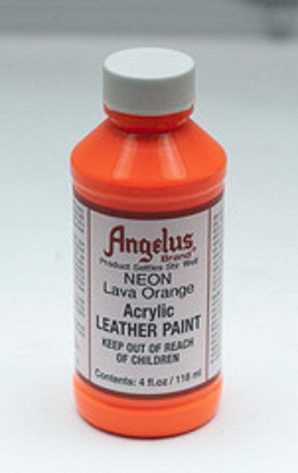 Angelus Acrylic Paints Neon 1 Oz All Color - Lava Orange image