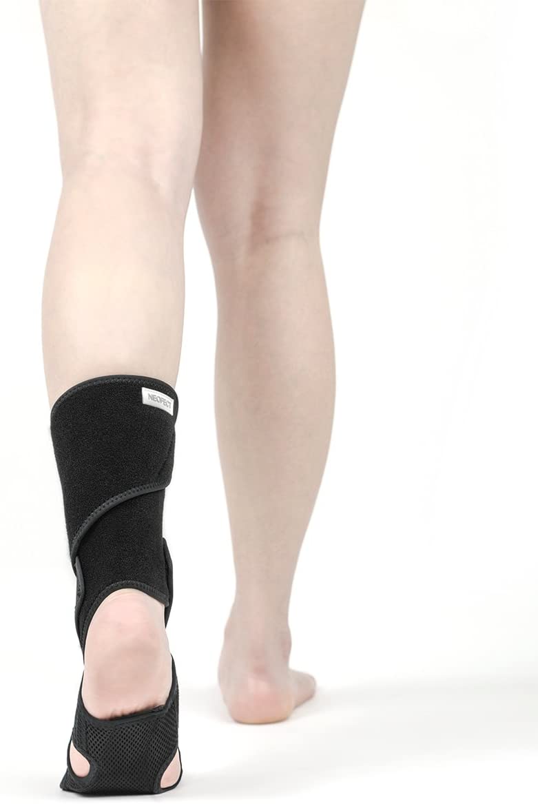 NEOFECT Drop Foot Brace - Breathable Neoprene, Foot Drop, Adjustable Ankle Brace, Achilles Tendonitis, Plantar Fasciitis, Stroke, TBI, ALS, MS, Bone Fracture, AFO, ASO (Right) image 1