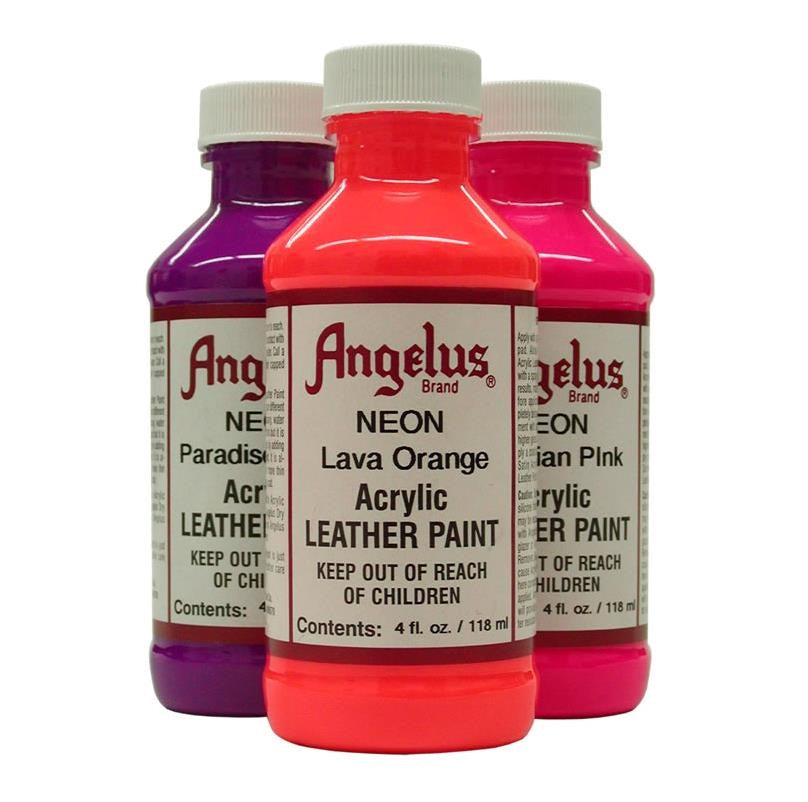 Angelus Acrylic Paints Neon 4 Oz image 0