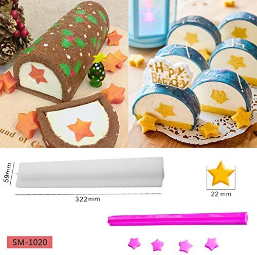 EchoDone Dolphin Tube Column Silicone Soap Candle Mold Embed Soap Making Supplies Silicone Mold for Soap Christmas Gift image 2