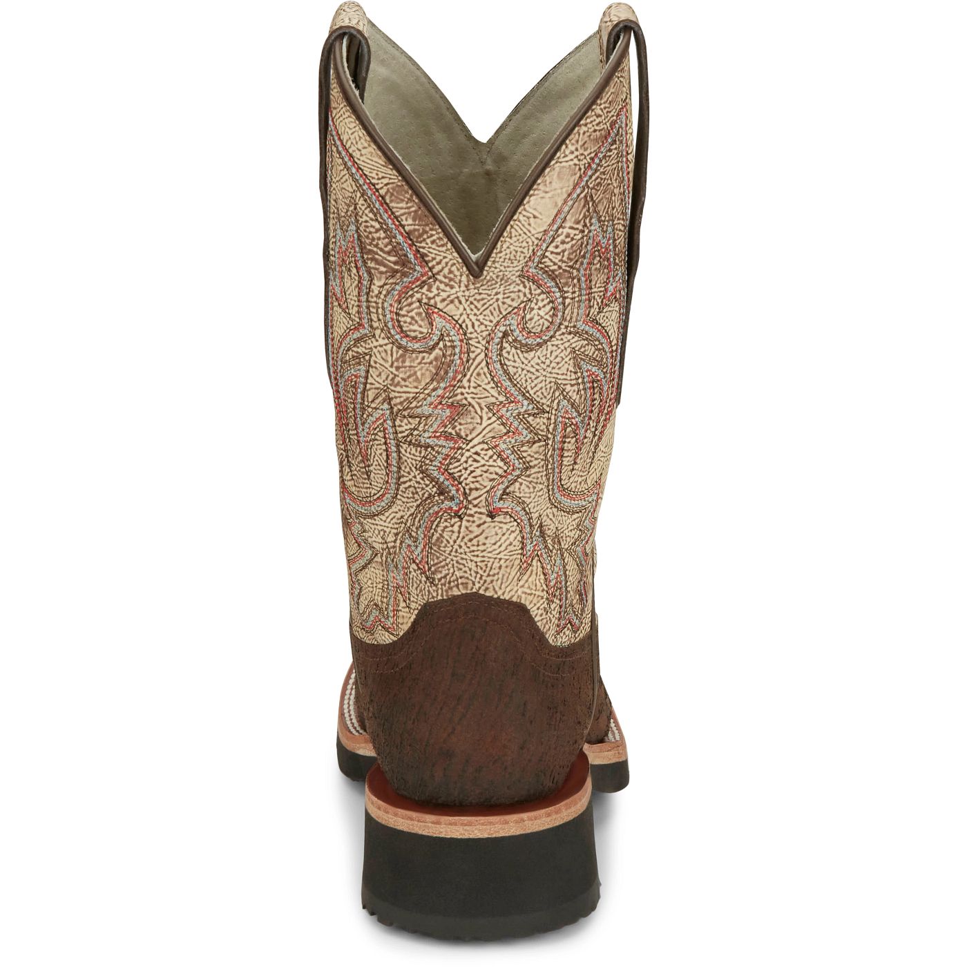 Justin Boots Men's Peppy San Badger 11" Smooth Ostrich Boot - Kango Tobac (AQ8144) - View 5