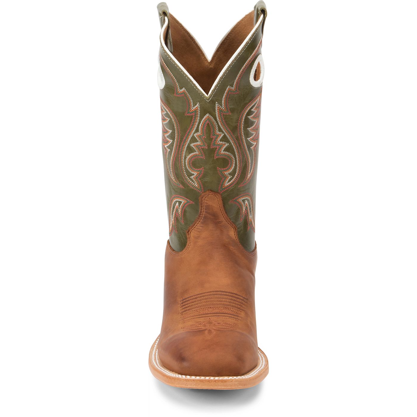 Justin Boots Men's Austin 11" Western Boot - Cognac Cowhide (BR307) - View 7